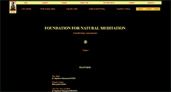 Desktop Screenshot of naturalmeditation.net